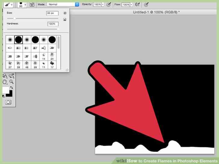Image intitulée Créer des Flammes dans Photoshop Elements l